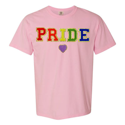Pride Letter Patch Comfort Colors T-Shirt - United Monograms