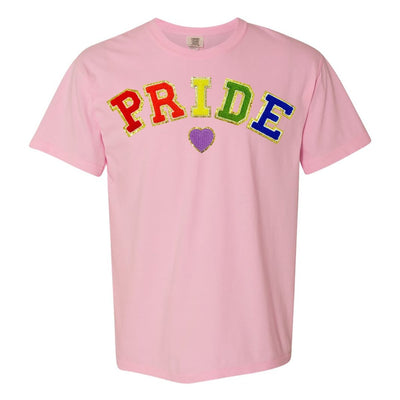 Pride Letter Patch Comfort Colors T-Shirt - United Monograms