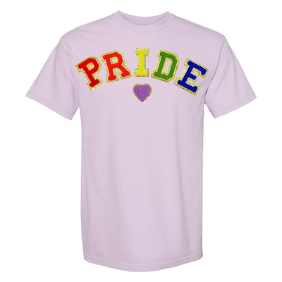Pride Letter Patch Comfort Colors T-Shirt - United Monograms