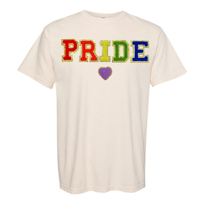 Pride Letter Patch Comfort Colors T-Shirt - United Monograms