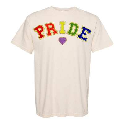 Pride Letter Patch Comfort Colors T-Shirt - United Monograms