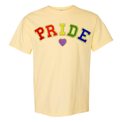 Pride Letter Patch Comfort Colors T-Shirt - United Monograms