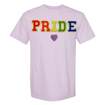 Pride Letter Patch Comfort Colors T-Shirt - United Monograms
