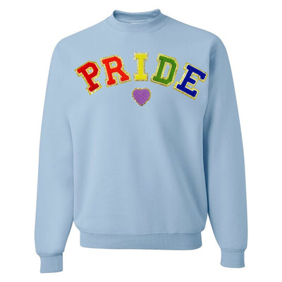 Pride Letter Patch Crewneck Sweatshirt - United Monograms