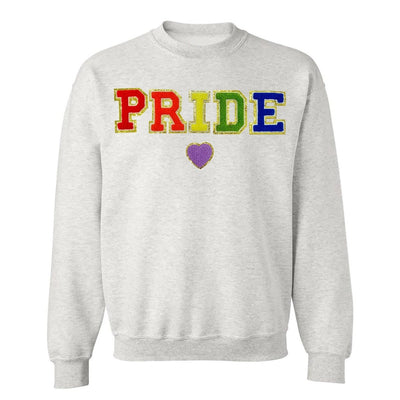 Pride Letter Patch Crewneck Sweatshirt - United Monograms