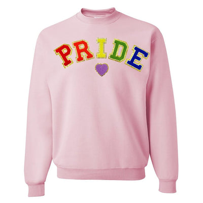 Pride Letter Patch Crewneck Sweatshirt - United Monograms