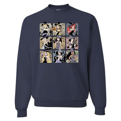 'Princess Witches' Crewneck Sweatshirt - United Monograms