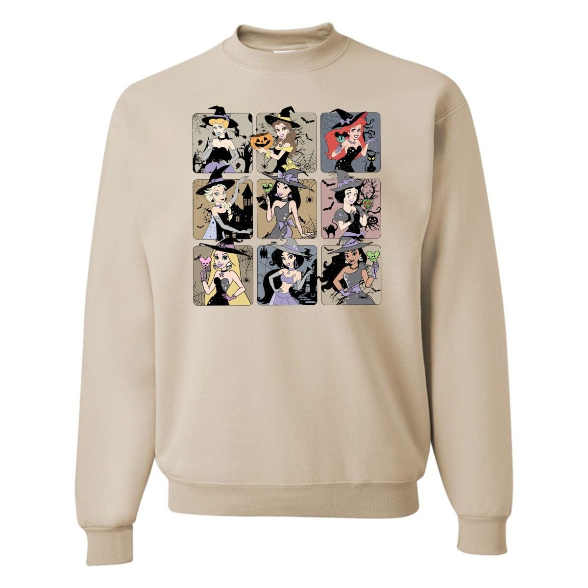 'Princess Witches' Crewneck Sweatshirt - United Monograms
