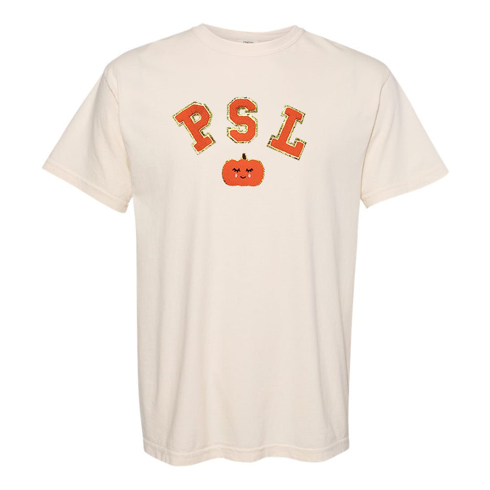 PSL Letter Patch Comfort Colors T-Shirt - United Monograms