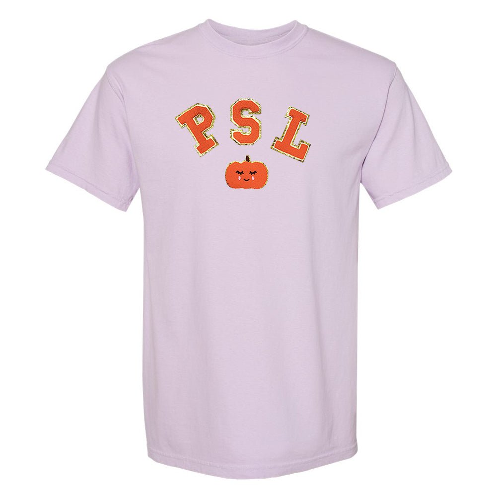 PSL Letter Patch Comfort Colors T-Shirt - United Monograms