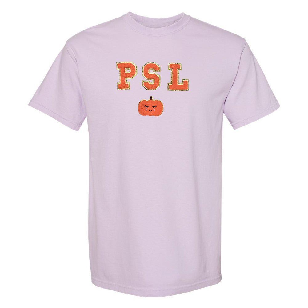 PSL Letter Patch Comfort Colors T-Shirt - United Monograms