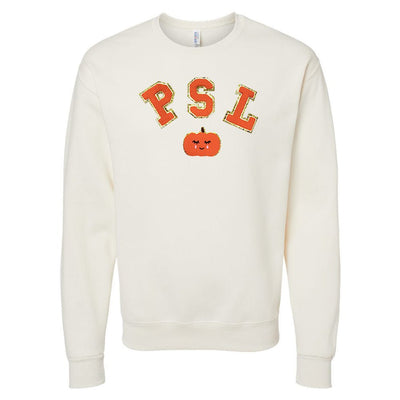 PSL Letter Patch Crewneck Sweatshirt - United Monograms