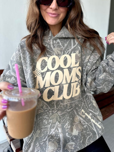 PUFF 'All Moms Welcome' Camo Hideaway Hoodie - United Monograms