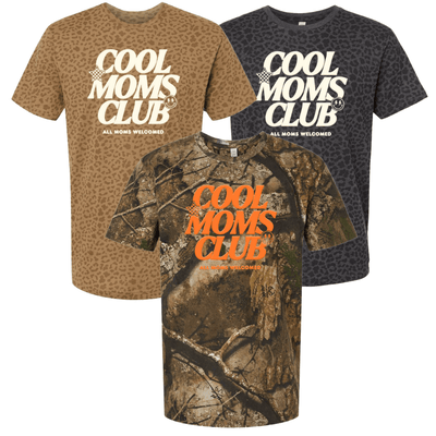 PUFF 'All Mom's Welcome' Realtree Camo/Leopard T-Shirt - United Monograms