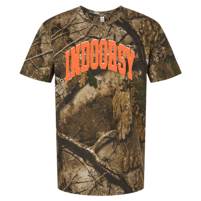 PUFF 'Catch Me Inside' Realtree Camo/Leopard T-Shirt - United Monograms
