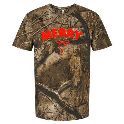 PUFF 'Christmas Cutie' Realtree Camo/Leopard T-Shirt - United Monograms