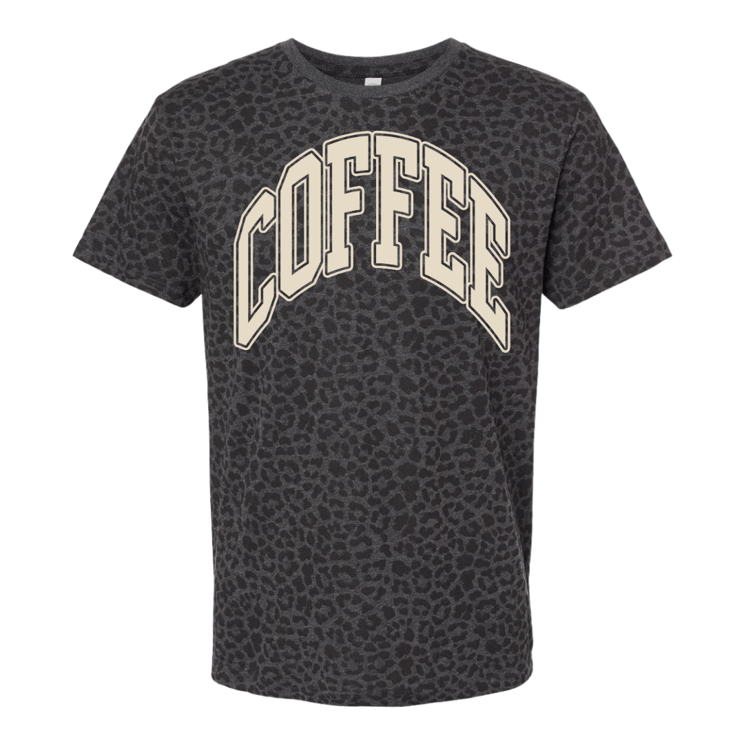 PUFF 'COFFEE' Realtree Camo/Leopard T-Shirt - United Monograms