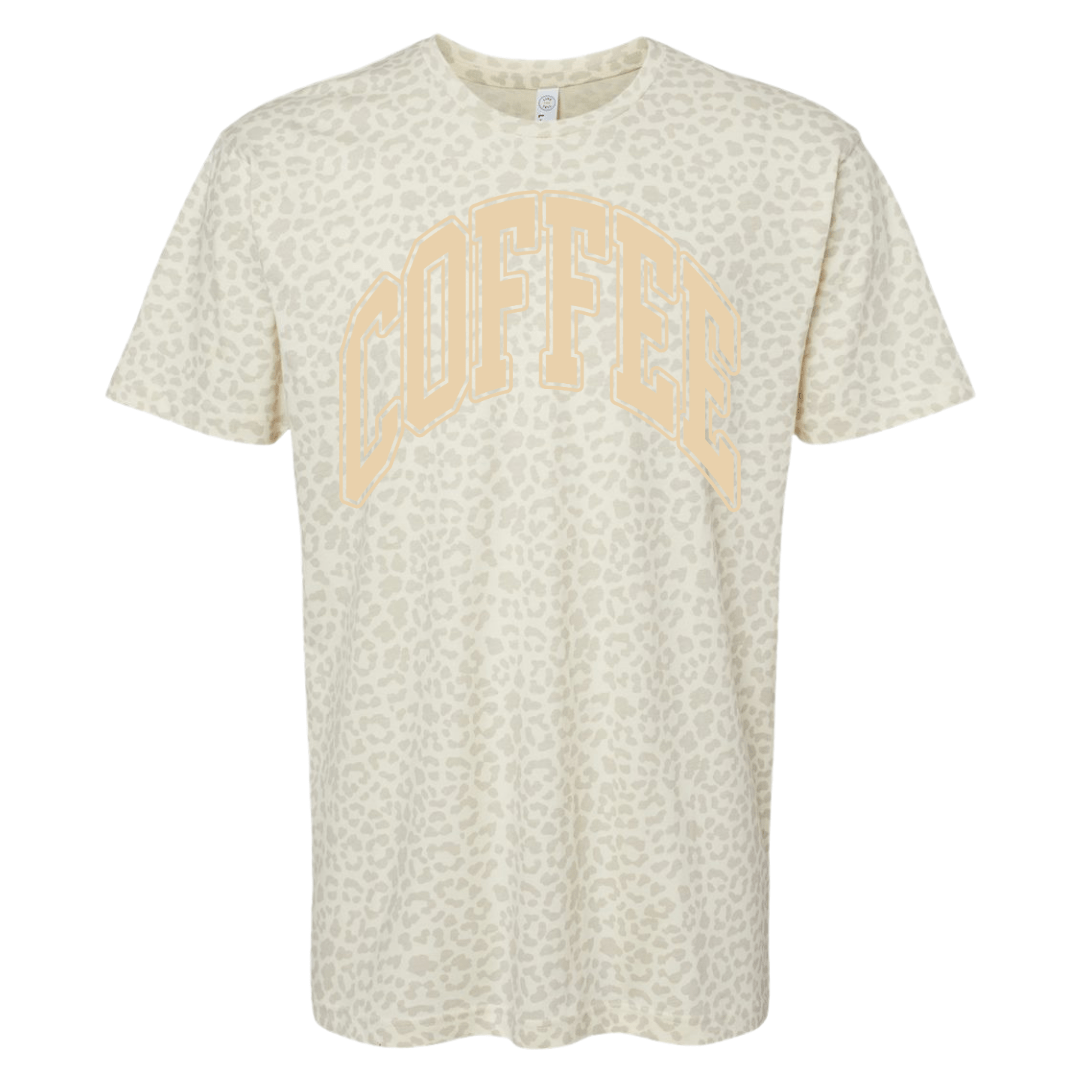 PUFF 'COFFEE' Realtree Camo/Leopard T-Shirt - United Monograms