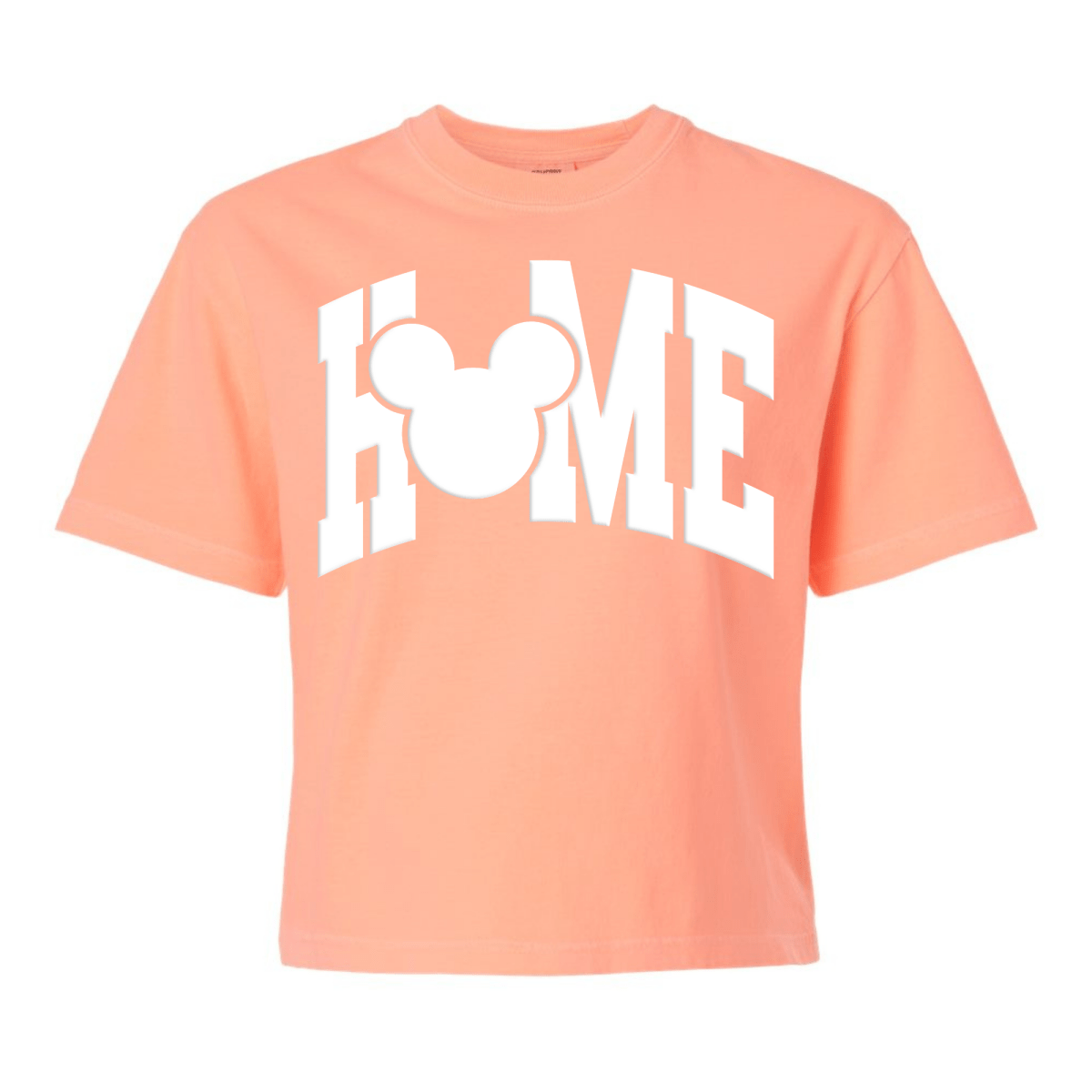 PUFF 'Disney Is HOME' Boxy Tee - United Monograms