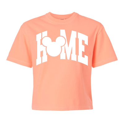 PUFF 'Disney Is HOME' Boxy Tee - United Monograms