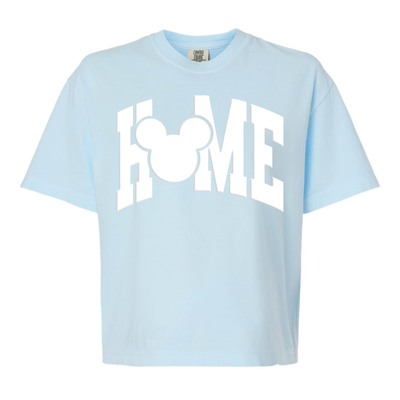 PUFF 'Disney Is HOME' Boxy Tee - United Monograms