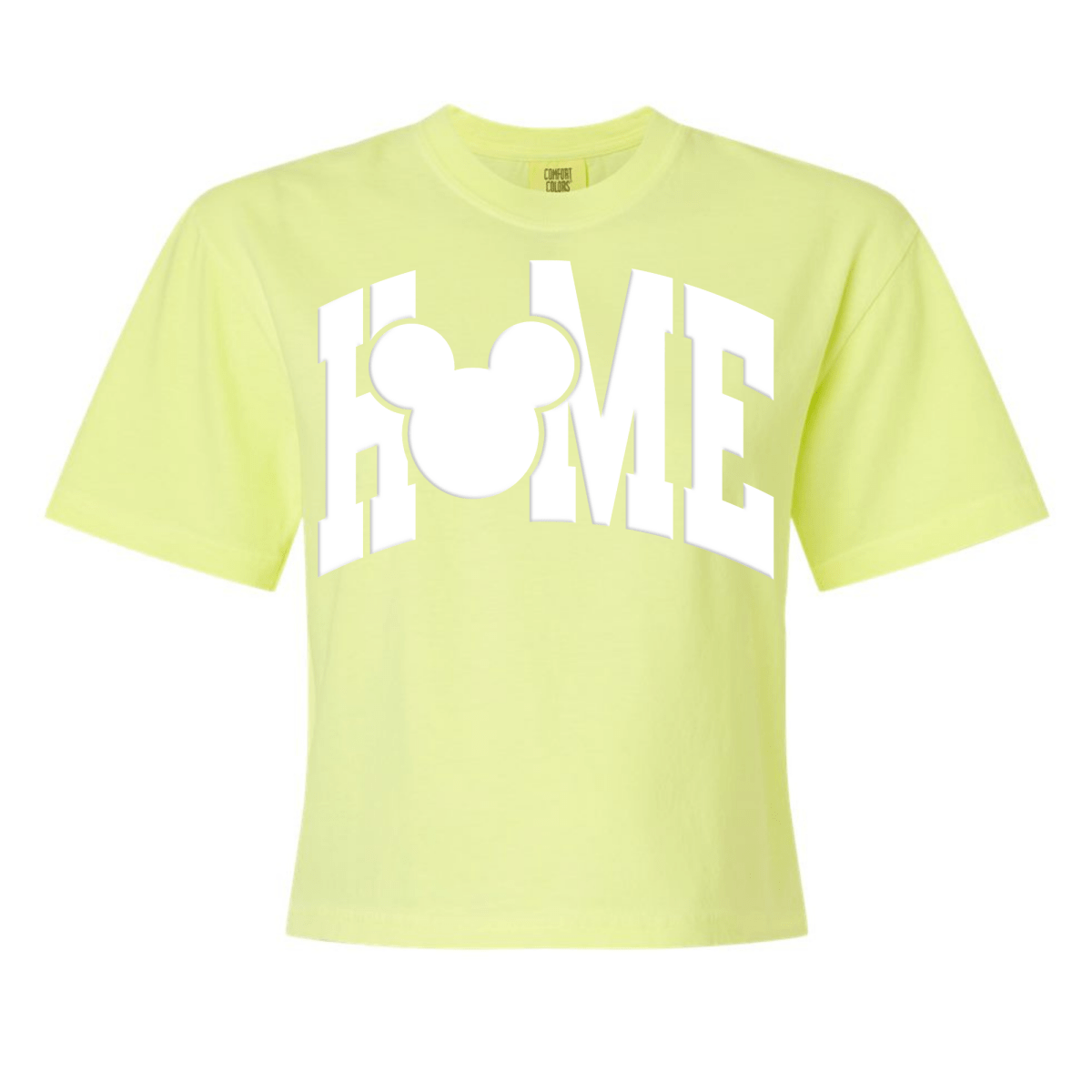 PUFF 'Disney Is HOME' Boxy Tee - United Monograms