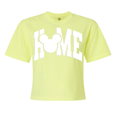 PUFF 'Disney Is HOME' Boxy Tee - United Monograms