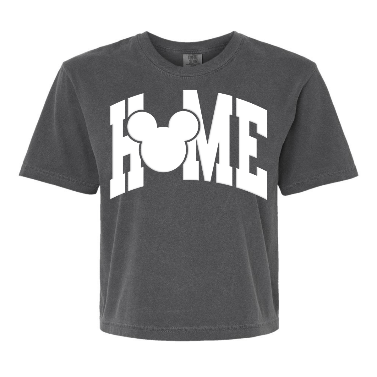PUFF 'Disney Is HOME' Boxy Tee - United Monograms