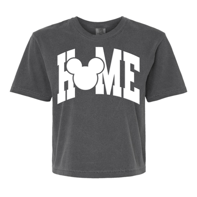 PUFF 'Disney Is HOME' Boxy Tee - United Monograms