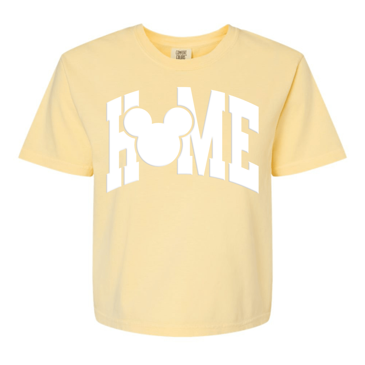 PUFF 'Disney Is HOME' Boxy Tee - United Monograms