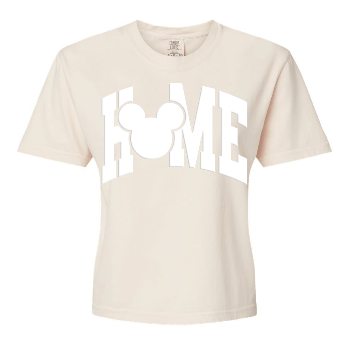 PUFF 'Disney Is HOME' Boxy Tee - United Monograms