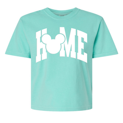 PUFF 'Disney Is HOME' Boxy Tee - United Monograms