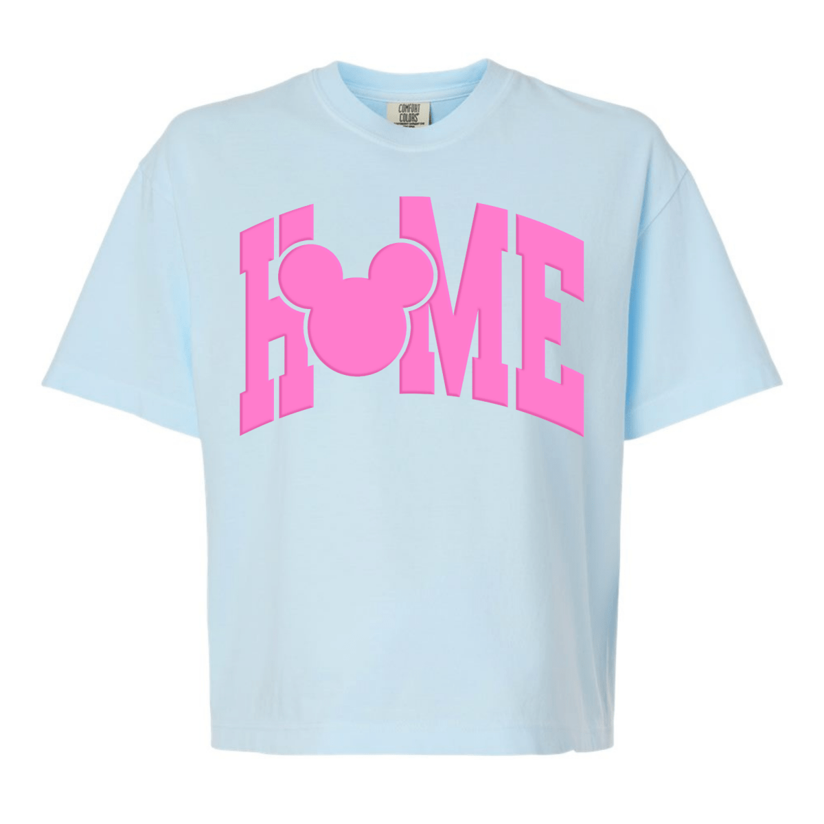 PUFF 'Disney Is HOME' Boxy Tee - United Monograms