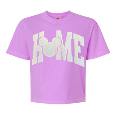 PUFF 'Disney Is HOME' Boxy Tee - United Monograms