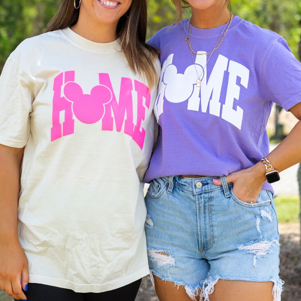 PUFF 'Disney Is HOME' T-Shirt - United Monograms