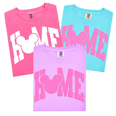 PUFF 'Disney Is HOME' T-Shirt - United Monograms