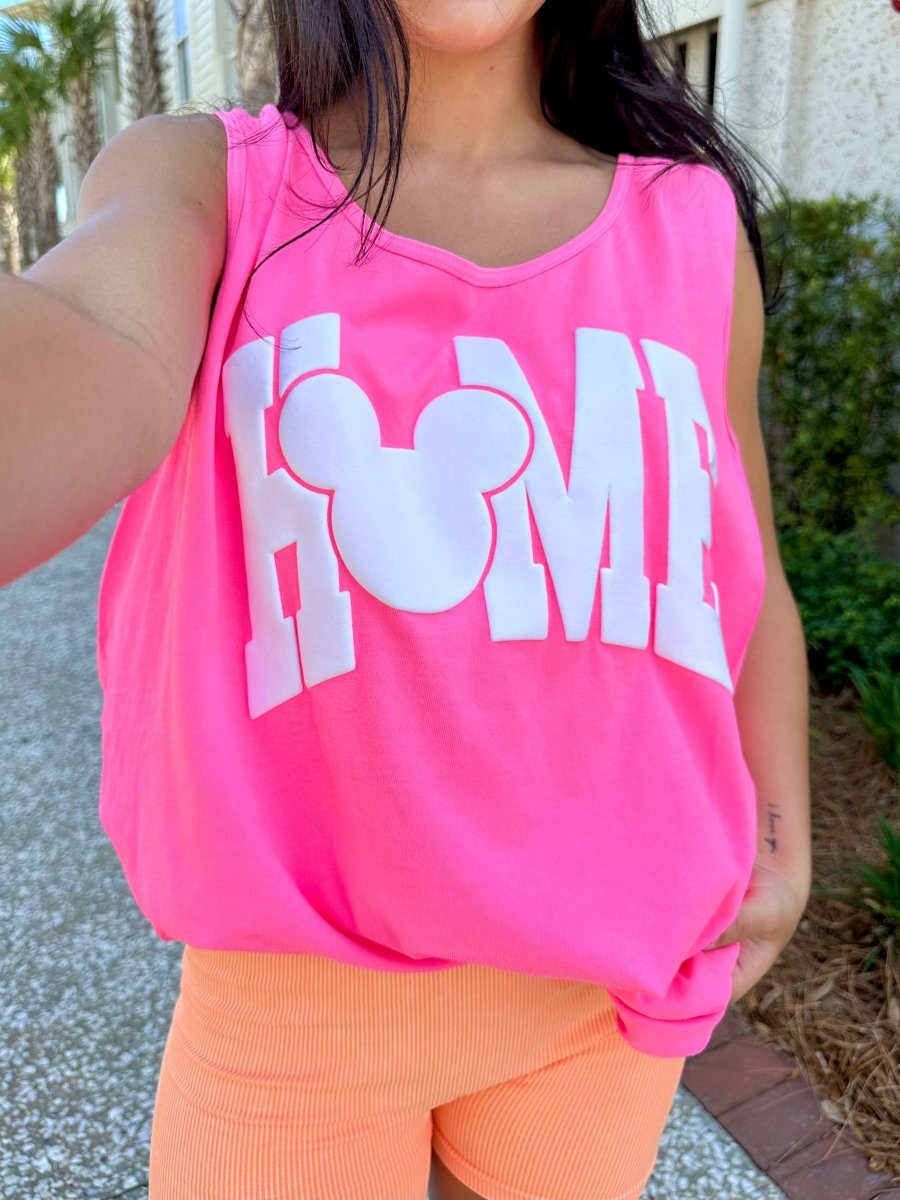 PUFF 'Disney Is HOME' Tank Top - United Monograms