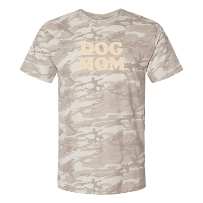 PUFF 'Dog Mom' Realtree Camo/Leopard T-Shirt - United Monograms