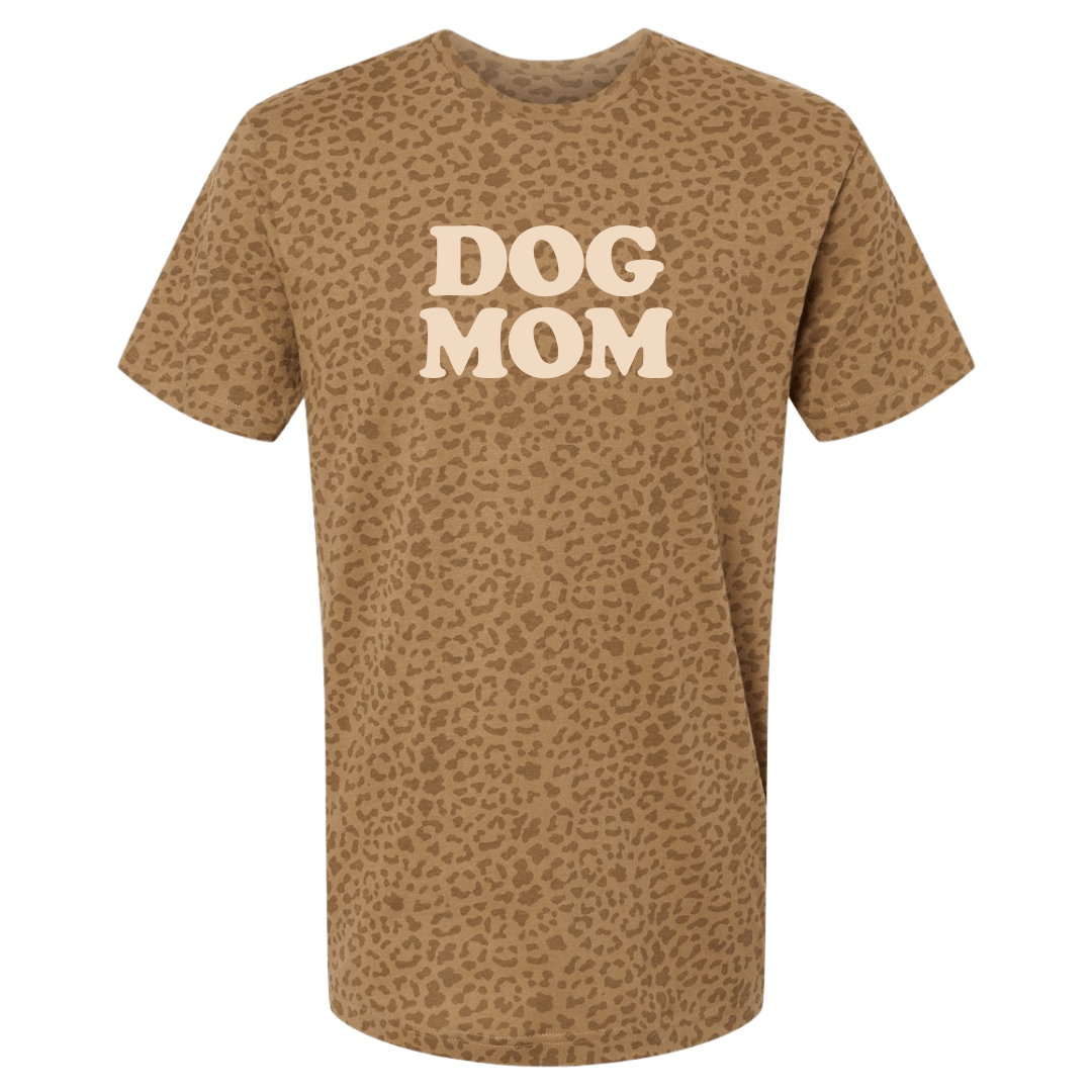 PUFF 'Dog Mom' Realtree Camo/Leopard T-Shirt - United Monograms