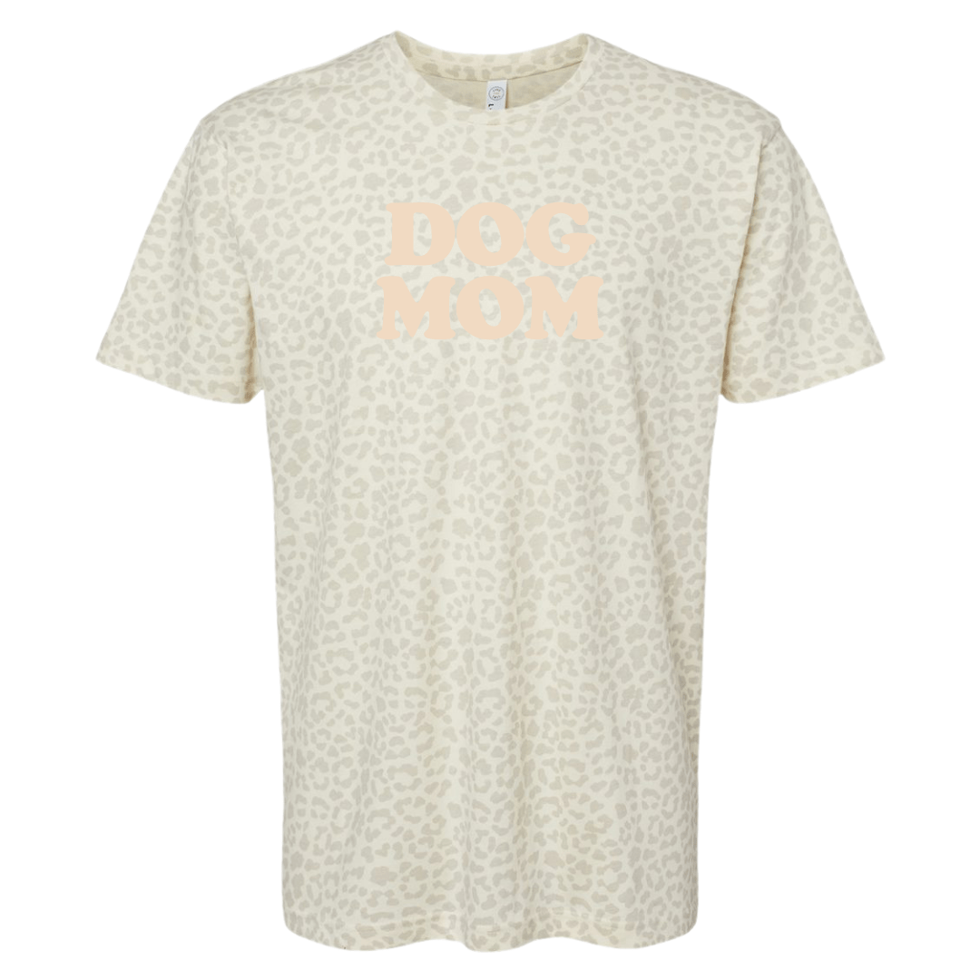 PUFF 'Dog Mom' Realtree Camo/Leopard T-Shirt - United Monograms