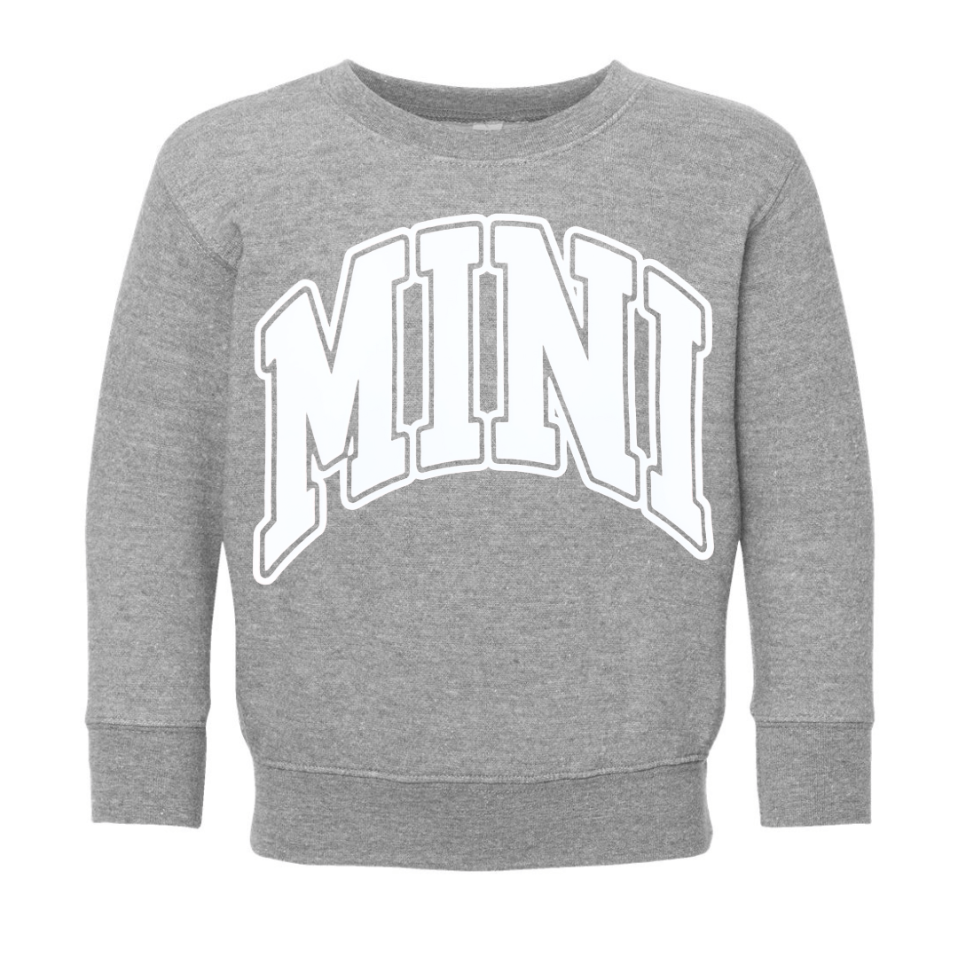 PUFF Kids 'Mini' Crewneck Sweatshirt - United Monograms