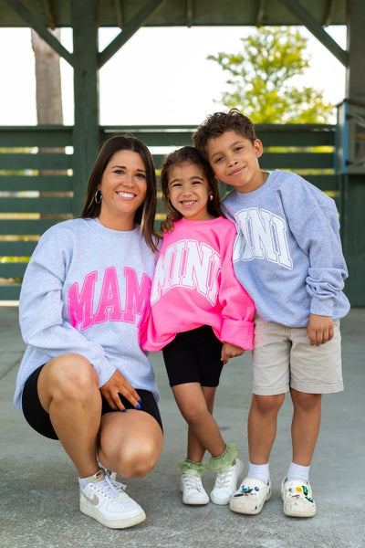 PUFF Kids 'Mini' Crewneck Sweatshirt - United Monograms