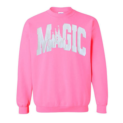 PUFF 'MAGIC' Neon Crewneck Sweatshirt - United Monograms