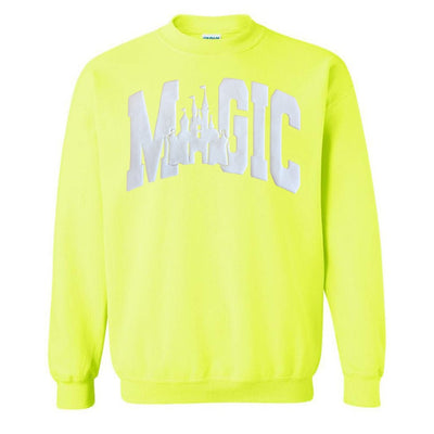PUFF 'MAGIC' Neon Crewneck Sweatshirt - United Monograms