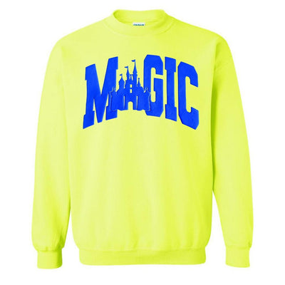 PUFF 'MAGIC' Neon Crewneck Sweatshirt - United Monograms