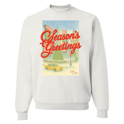 PUFF Make It Yours™ 'Season's Greetings' Crewneck Sweatshirt - United Monograms