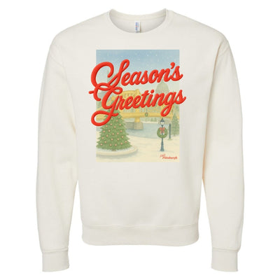 PUFF Make It Yours™ 'Season's Greetings' Crewneck Sweatshirt - United Monograms