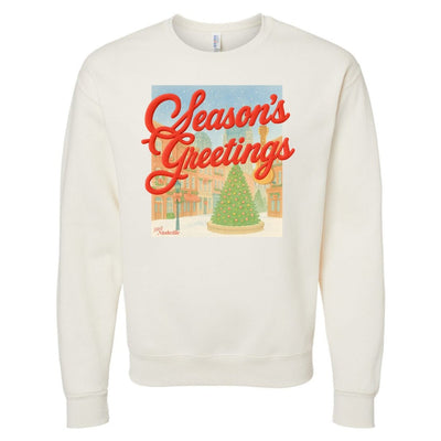 PUFF Make It Yours™ 'Season's Greetings' Crewneck Sweatshirt - United Monograms