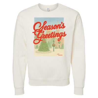 PUFF Make It Yours™ 'Season's Greetings' Crewneck Sweatshirt - United Monograms
