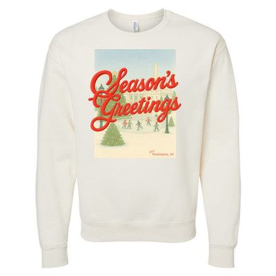 PUFF Make It Yours™ 'Season's Greetings' Crewneck Sweatshirt - United Monograms